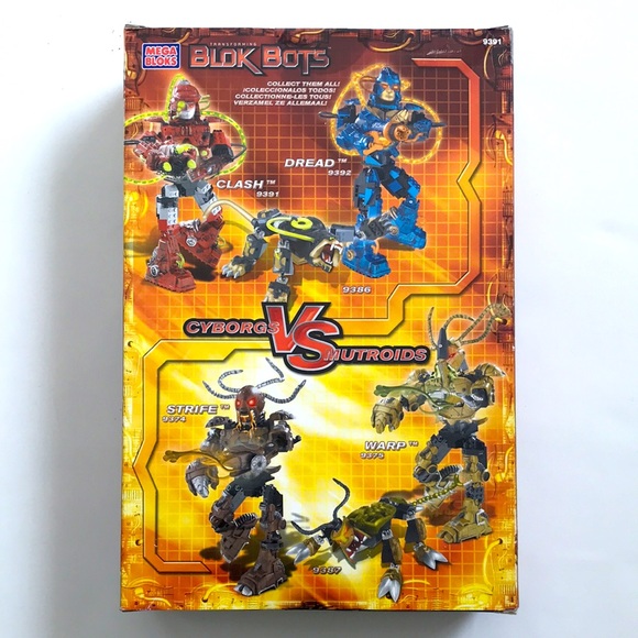 🆕 Mega Bloks Blok Bots Cyborgs Vs Mutroids: CLASH - Picture 2 of 5
